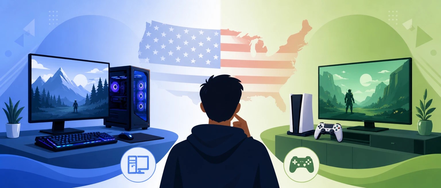 How to Choose Between Playing on PC or Console